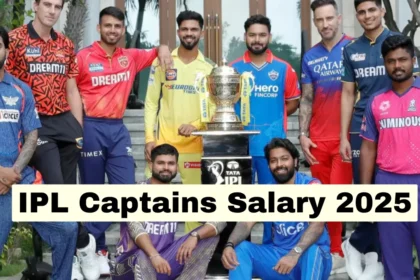 IPL Captains Salary