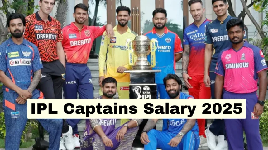 IPL Captains Salary