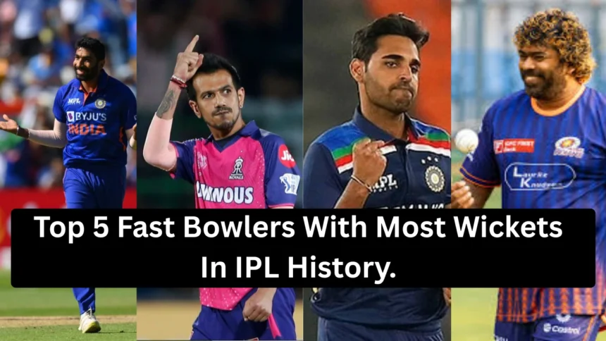 Top 5 Fast Bowlers With Most Wickets In IPL