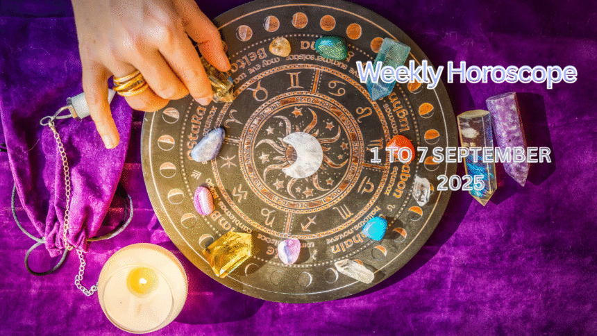 Weekly Horoscope 1 to 7 September 2025